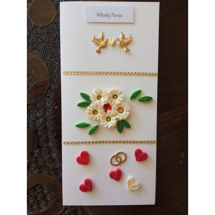 Kartka Ślubna z Kopertą | Sklep Fundacji Motywajki