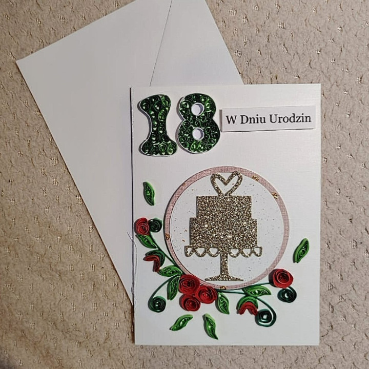 Kartka Urodzinowa z Liczbą | Sklep Fundacji Motywajki