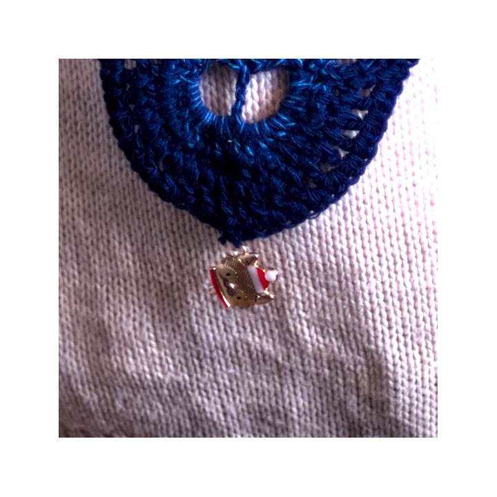 Chusta Granatowa Ombre | Sklep Fundacji Motywajki