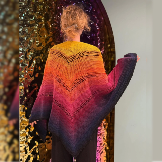 Chusta Mech Ombre z Zawieszką