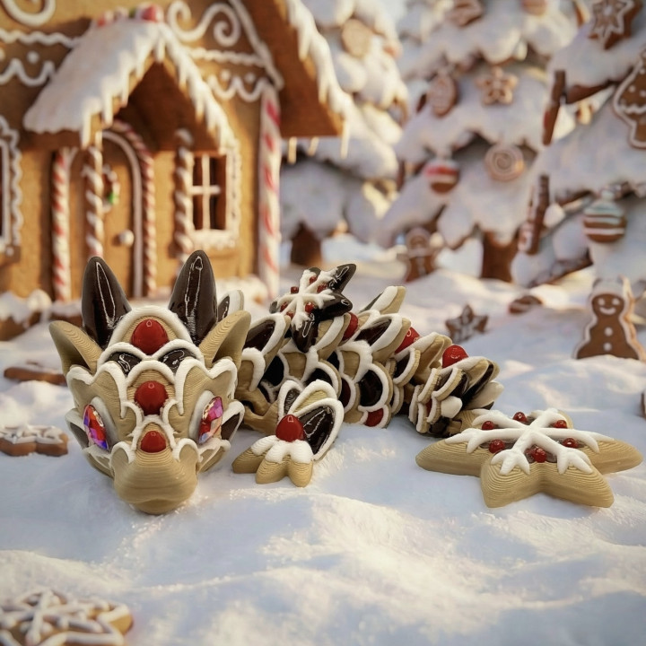 Pierniczkowy Smok Brelok | Sklep Fundacji Motywajki