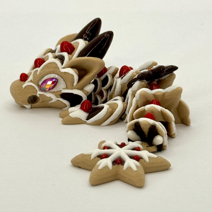 Pierniczkowy Smok Brelok | Sklep Fundacji Motywajki