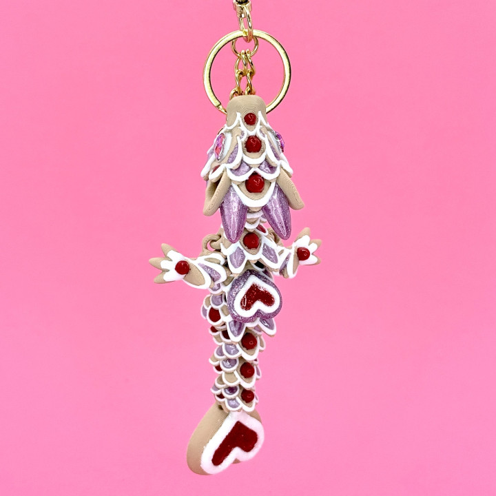 Brelok Smok Ciasteczkowe Serduszko | Sklep Fundacji Motywajki