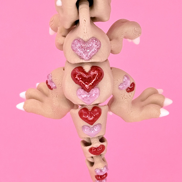 Brelok T-Rex Ciasteczkowe Serduszko | Sklep Fundacji Motywajki