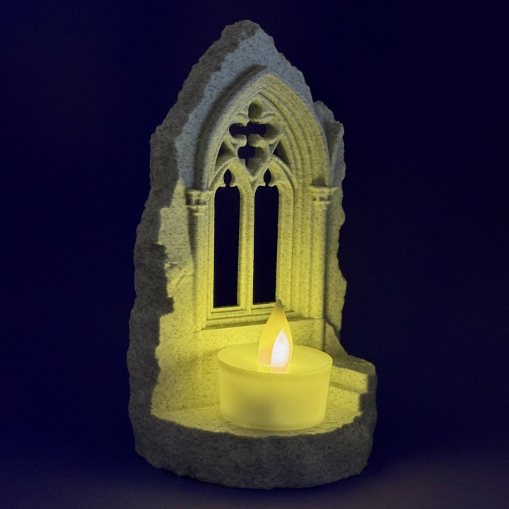 Ruiny Katedry - Gotycki świecznik | Sklep Fundacji Motywajki