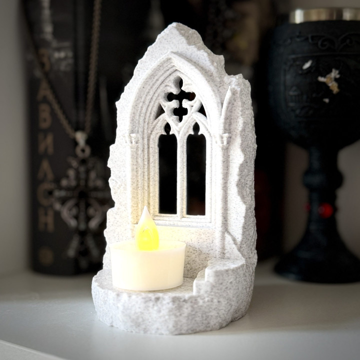 Ruiny Katedry - Gotycki świecznik | Sklep Fundacji Motywajki