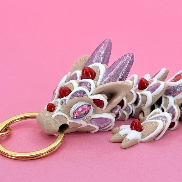 Brelok Smok Ciasteczkowe Serduszko | Sklep Fundacji Motywajki