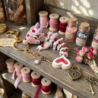 Brelok Smok Ciasteczkowe Serduszko | Sklep Fundacji Motywajki