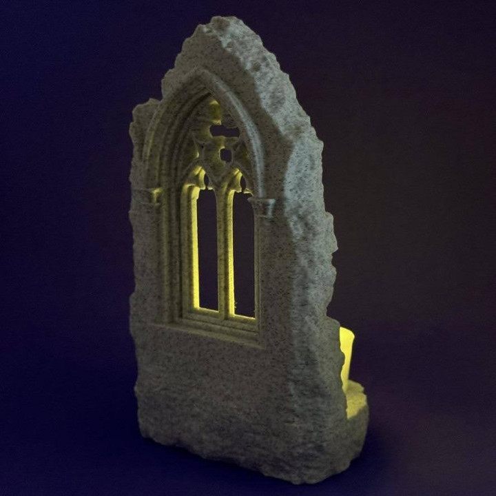 Ruiny Katedry - Gotycki świecznik | Sklep Fundacji Motywajki