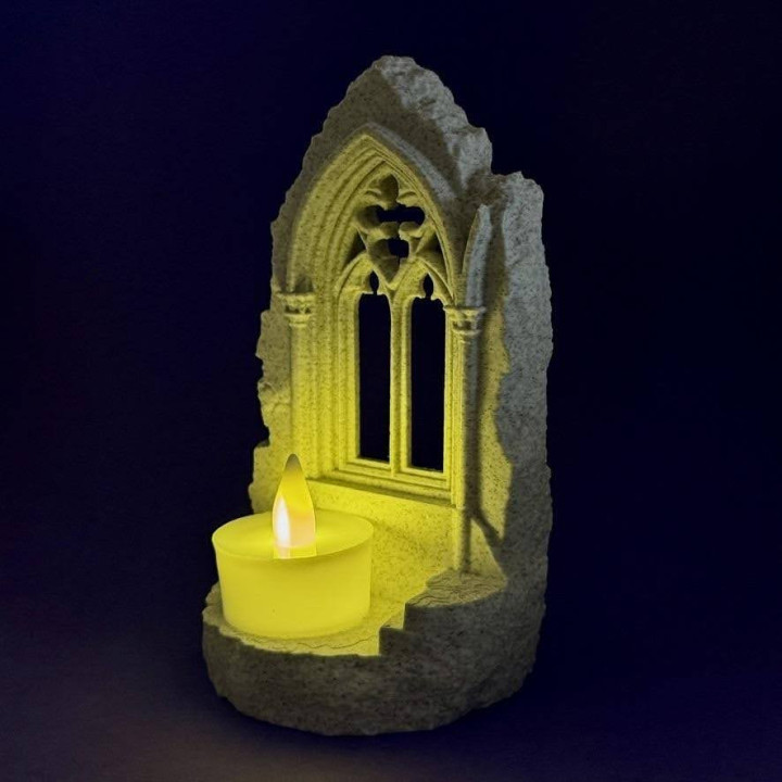 Ruiny Katedry - Gotycki świecznik | Sklep Fundacji Motywajki