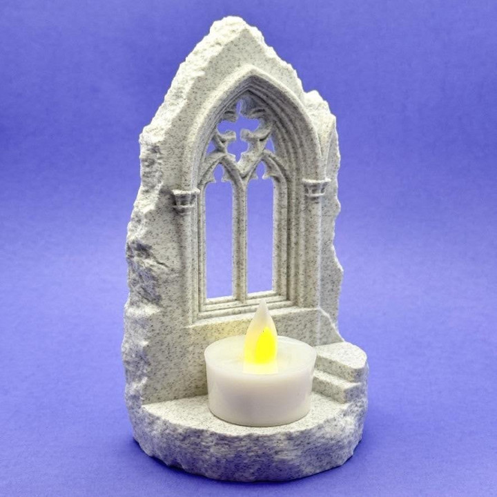 Ruiny Katedry - Gotycki świecznik | Sklep Fundacji Motywajki